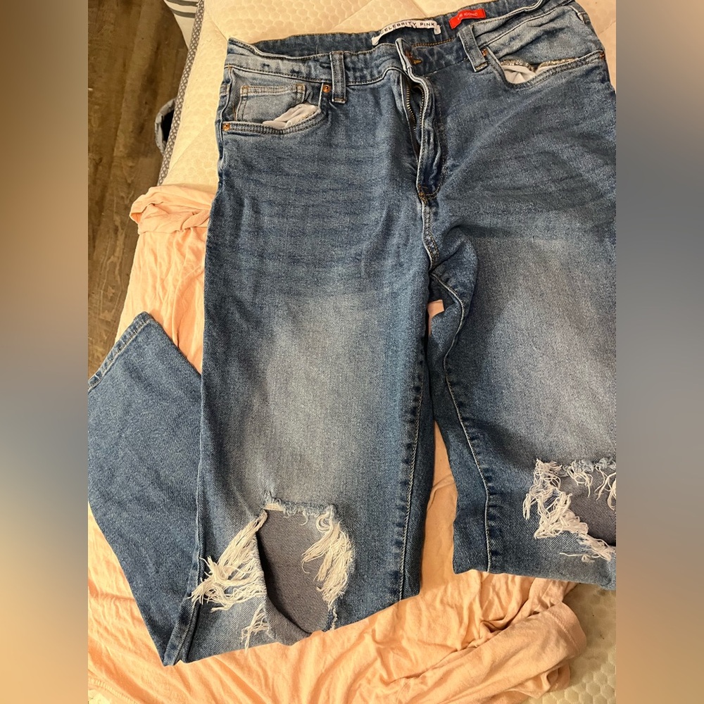 Celebrity Pink Light Blue Denim